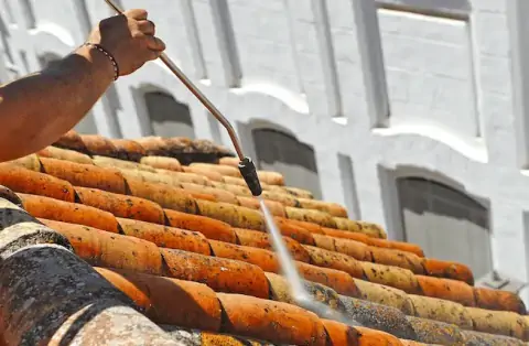Nettoyage de toitures - Villemandeur